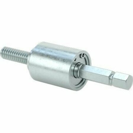 BSC PREFERRED Quickset Installation Tool for 1/4-20 Thread Shallow-Hole Female-Threaded Anchor 97041A520